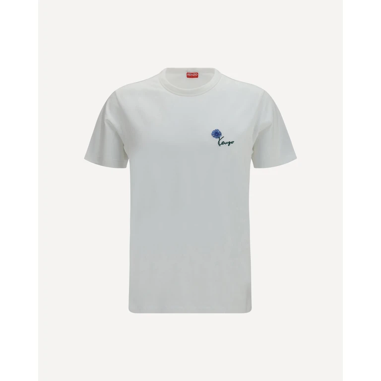 KENZO Kenzo Tulip embroidered cotton T-shirt Male S