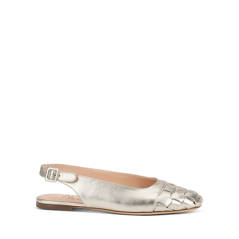 Agl Women's Mara Woven Slingback Flats