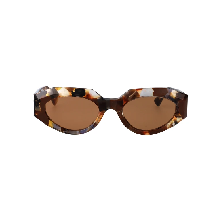 Bottega Veneta Bv1392s 002 Multicolor-multicolor-brown Recycled Acetate Sunglasses - Women