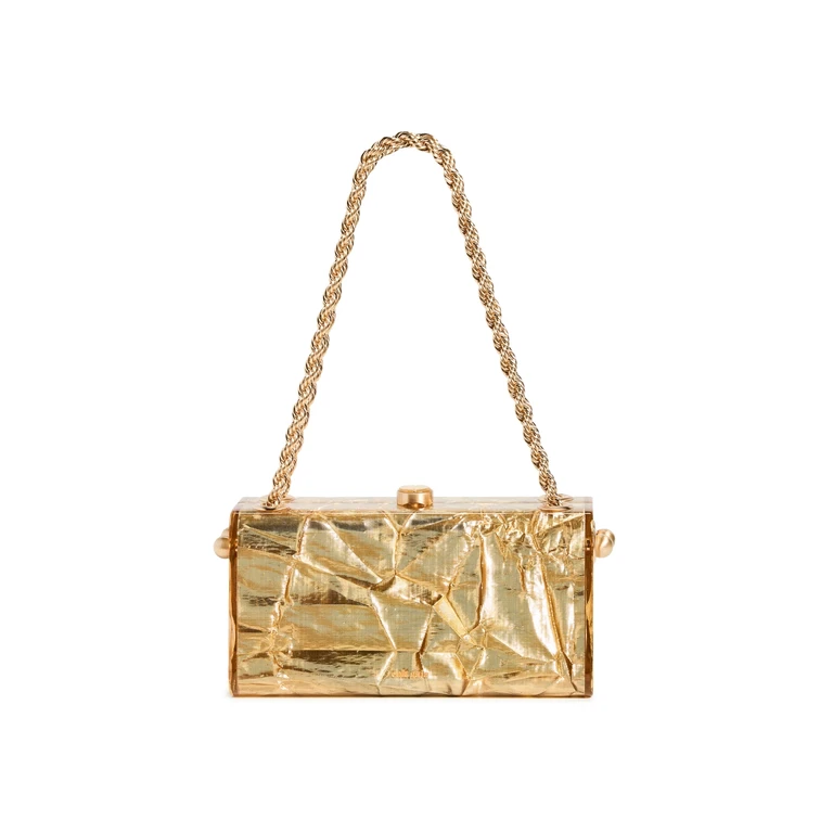 Cult Gaia Hajar Shoulder Bag Gold One Size