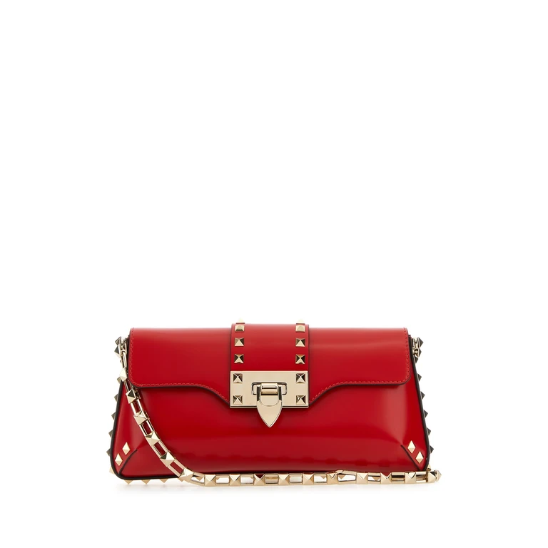 Valentino Garavani 3w0b0m76qrp Ju5 Rougepur Calf Leather - Bos Taurus Borse A Tracolla