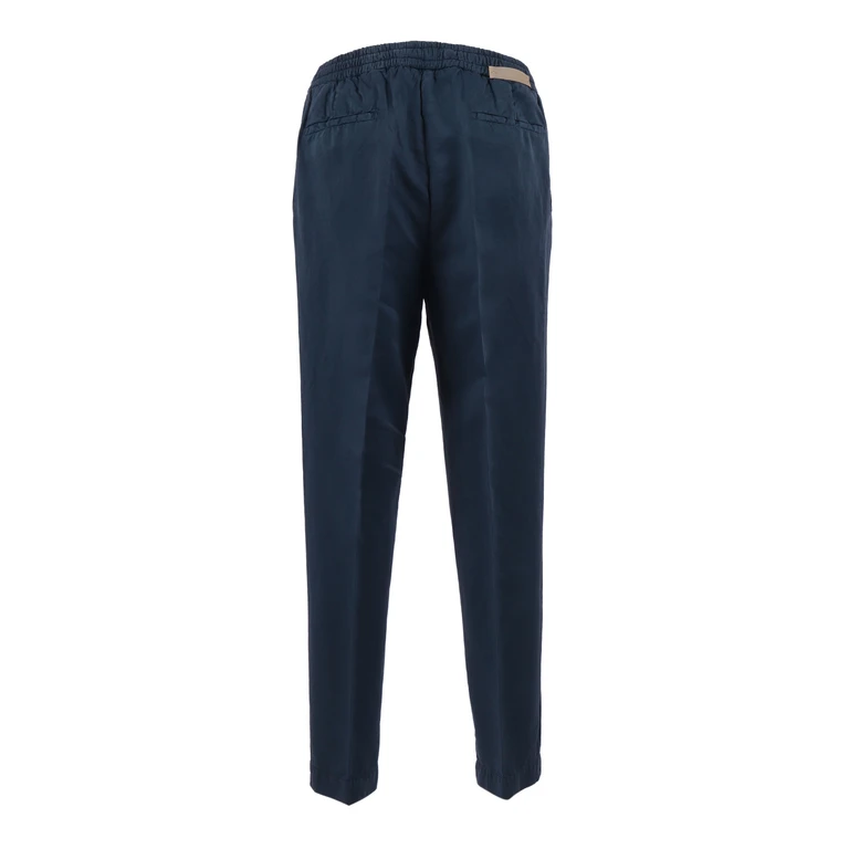 Briglia Trousers Brown Linen Cotton - Women