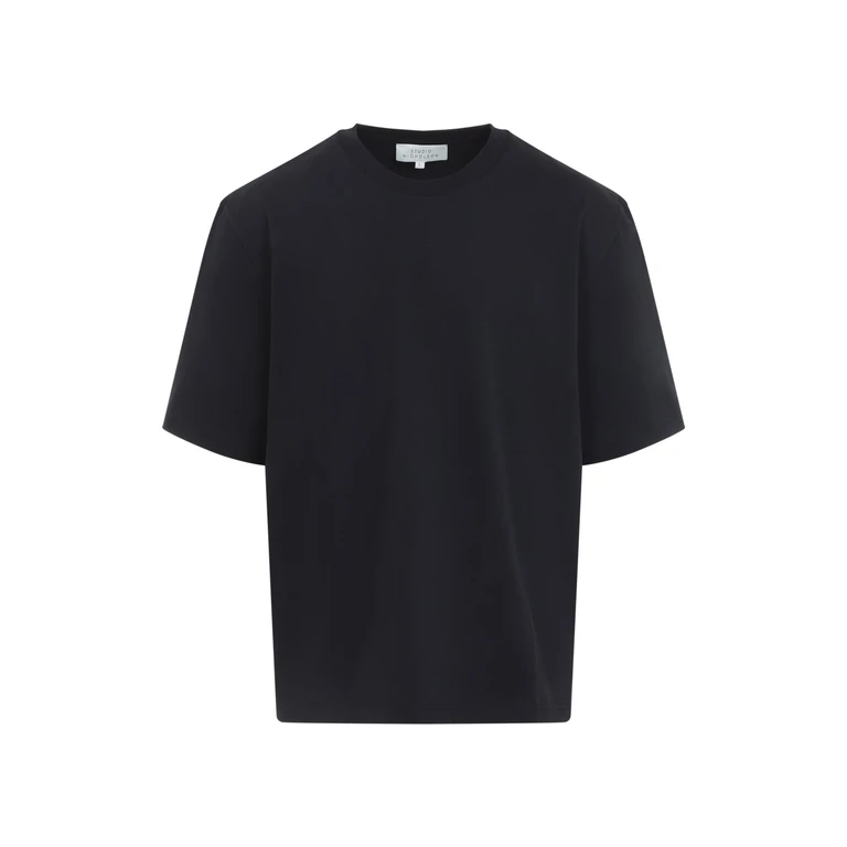 Studio Nicholson Lay T-Shirt Black Cotton - Unisex