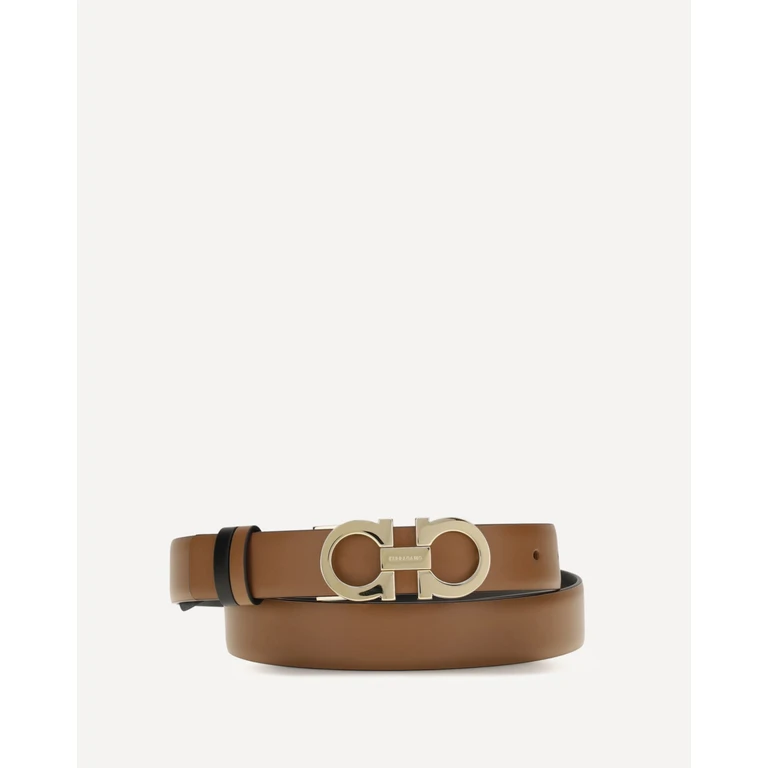 FERRAGAMO Reversible leather Belt Female 90