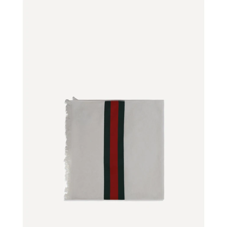 GUCCI Cotton terry Towel with Web Female UNI