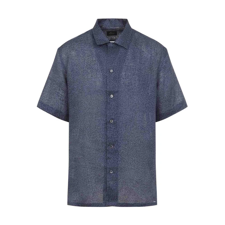Brioni Chemise - Bleu Foncé (SCFR0LPD1144145)
