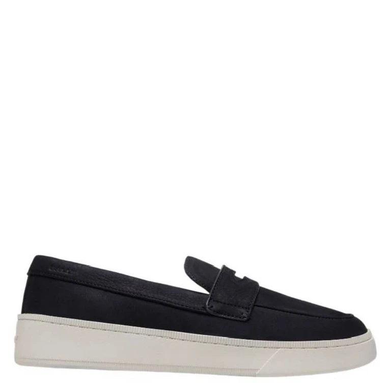 Bally Raise Nubuck Leather Sneakers, Brand Size 39 ( US Size 6 )