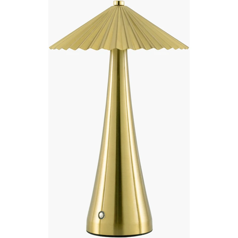 Furnas Brass 13" Accent Table Lamp