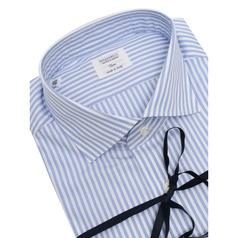 Mazzarelli Slim Fit Striped Shirt
