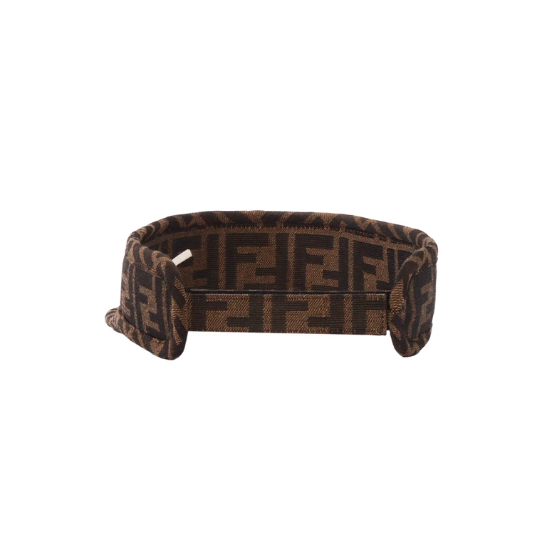 Fendi Jr FENDI ROMA VISOR Brown Hat - Unisex