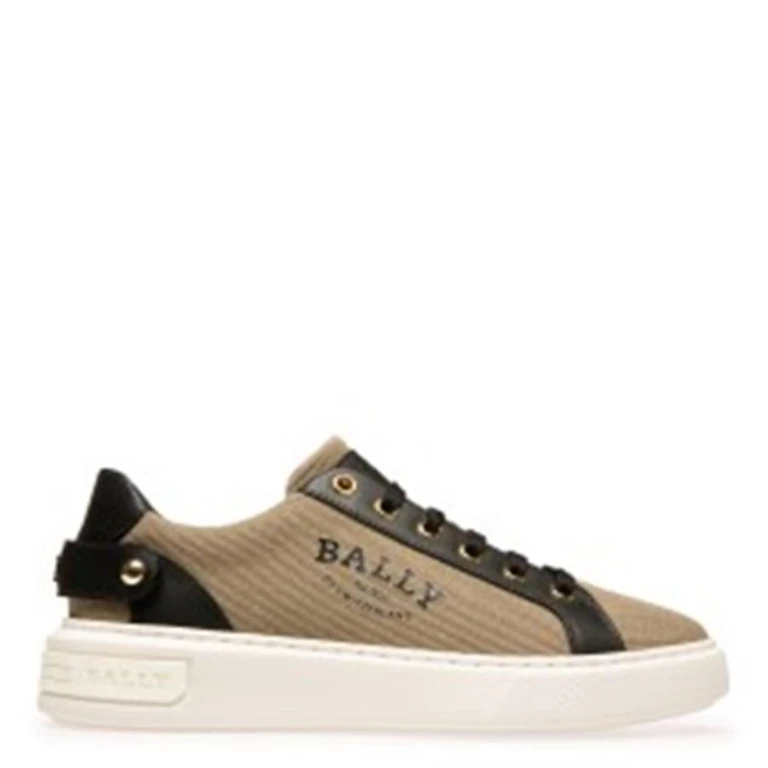 Bally Lift Synthetic Canvas Low-Top Sneakers, Brand Size 35 ( US Size 4.5 )