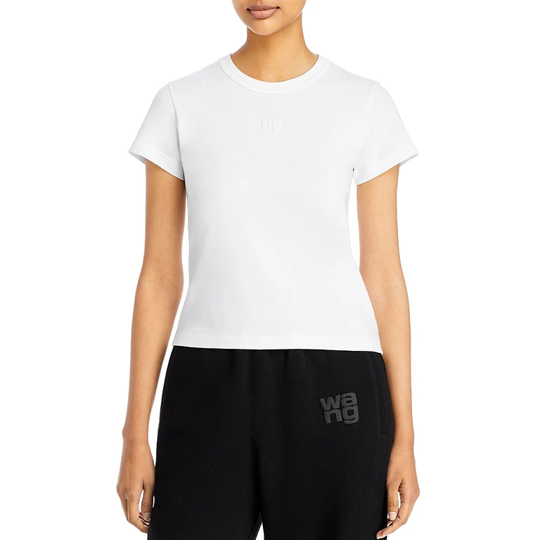 alexanderwang. t Essential Cotton Logo Tee