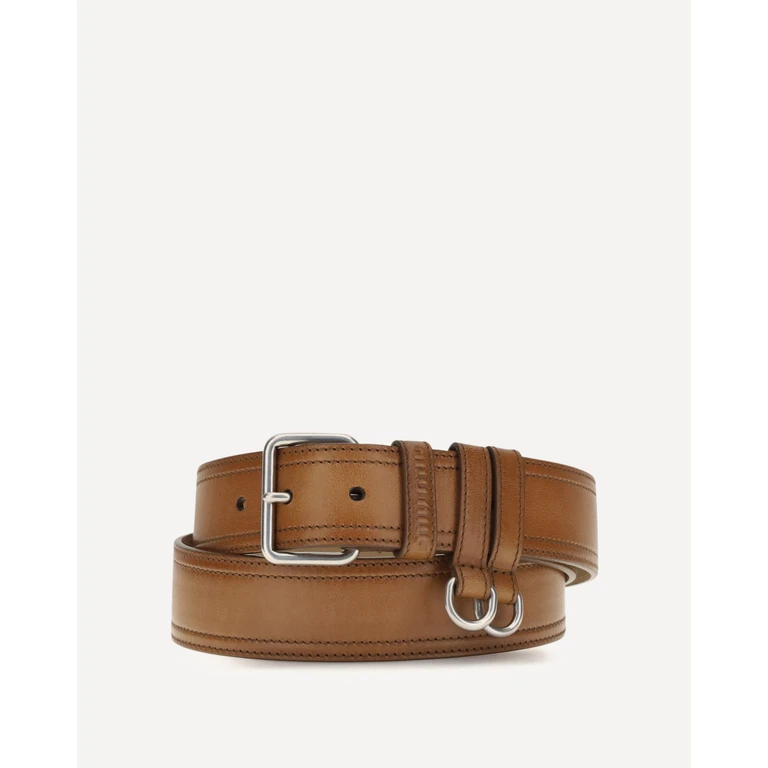 MIU MIU Leather Belt Female 80