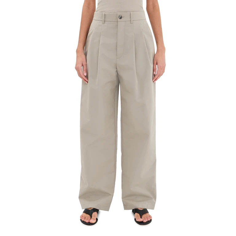 WARDROBE. NYC Clean Chinos Taupe M