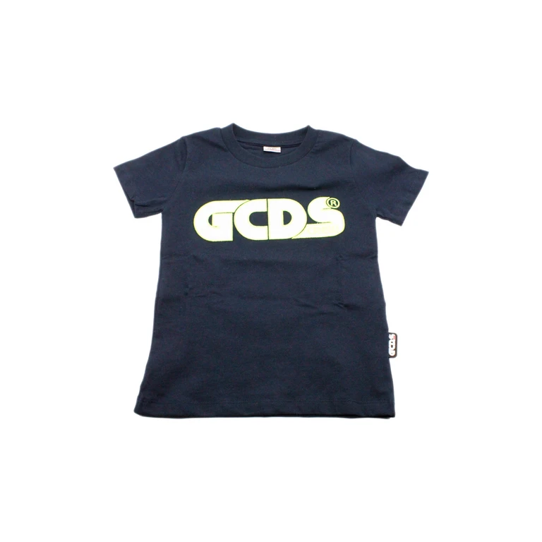 GCDS T-shirts and Polos Blue 100co