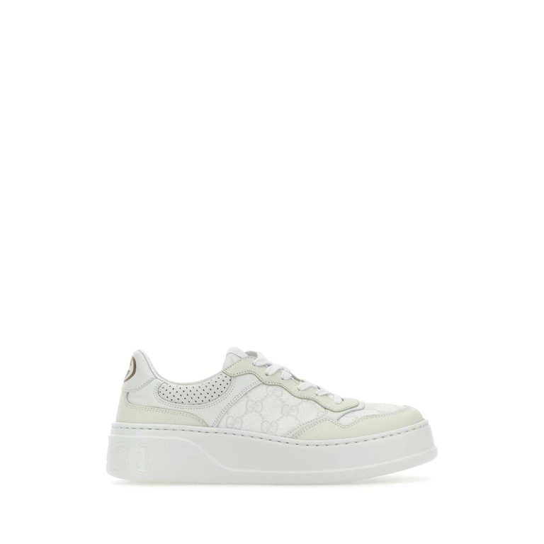 Gucci White Leather Sneakers Grwhwhwhwhwh - Women