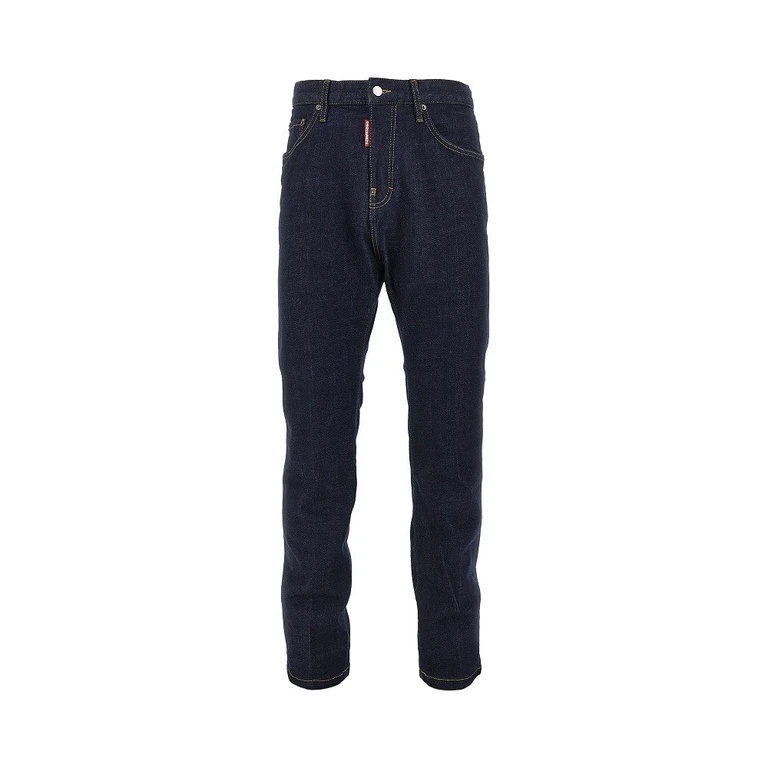 DSQUARED2 Dark-wash '642' jeans Man 48
