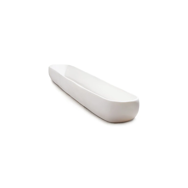 TF DESIGN Cuadrado Long Centerpiece Bowl White One Size