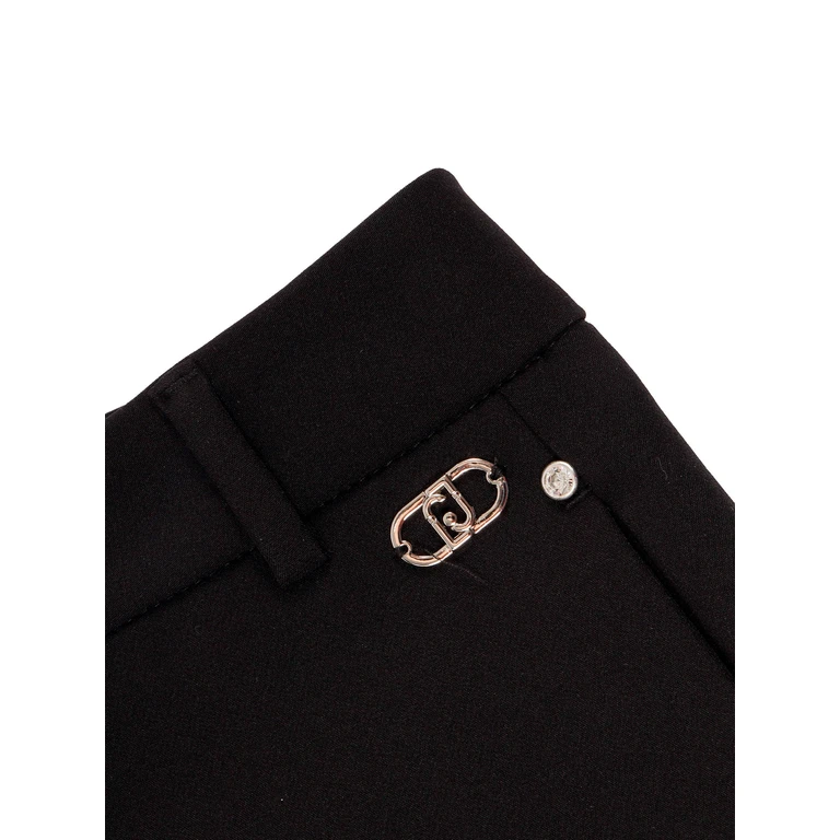 Liu Jo' Girl PANTS Black Polyester Elastane