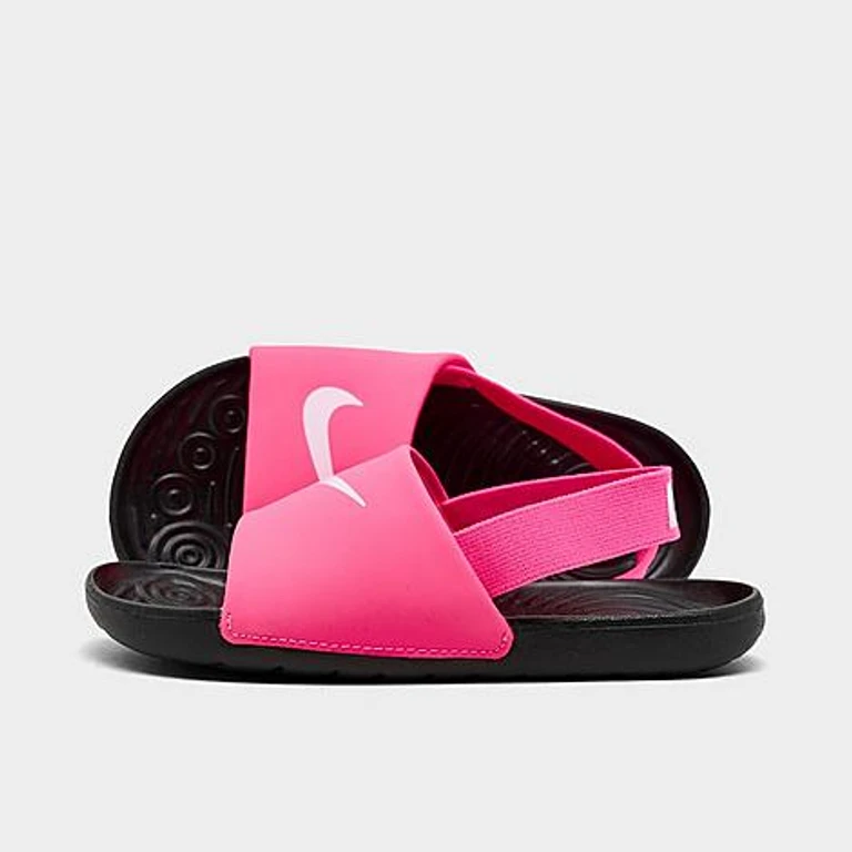 Kleinkind Kawa Slide Sandalen in Black/White