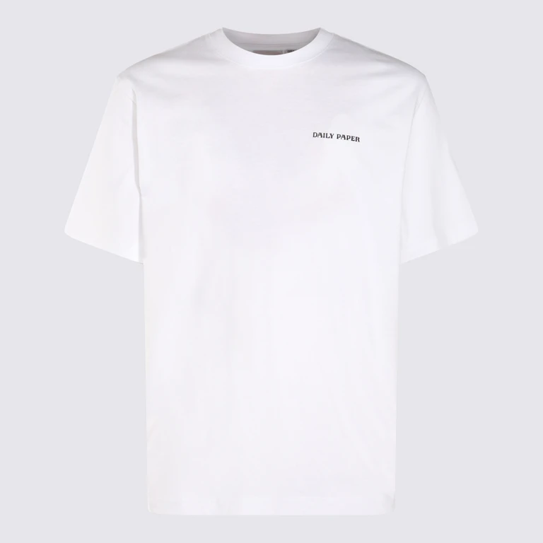 Daily Paper Uomo T-shirts and Polos White _100 % Co - Men