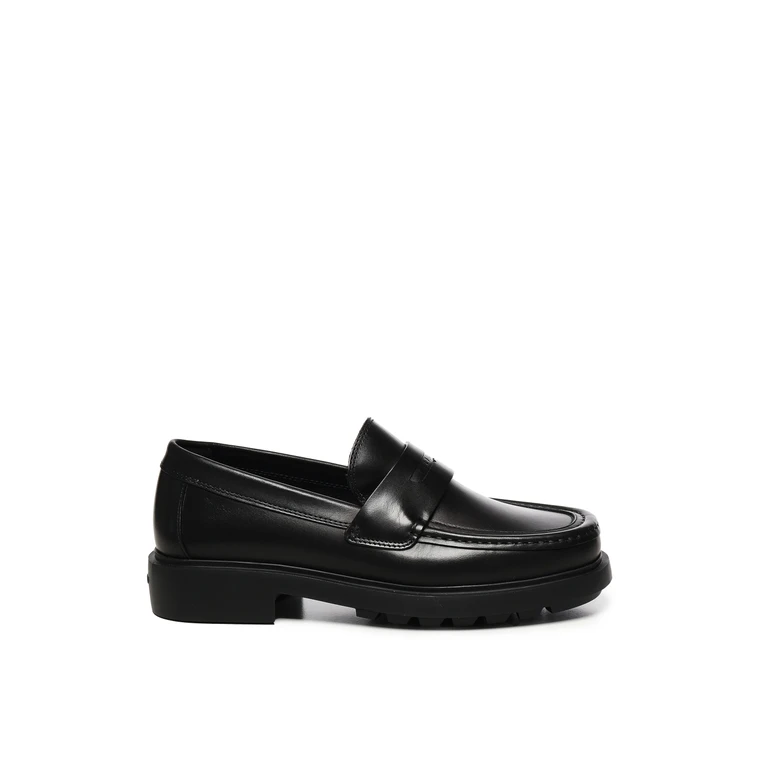Ferragamo Flat Shoes Black Calfskin - Men