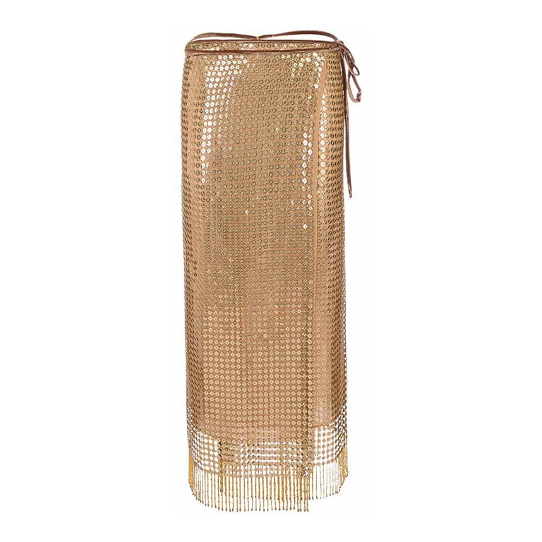 Roberto Cavalli Jupe Midi - Argent