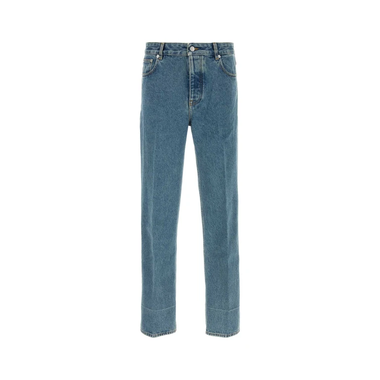Valentino Garavani Denim Jeans Mediumbluedenim - Men