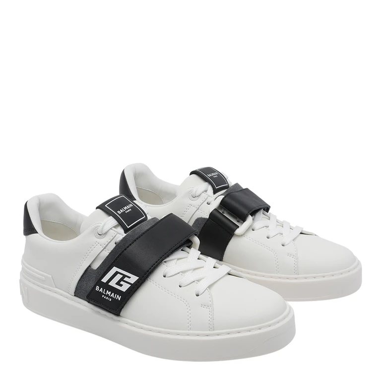 Balmain Baskets - Blanc