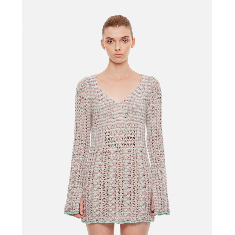 Marco Rambaldi Braided Knitted Dress