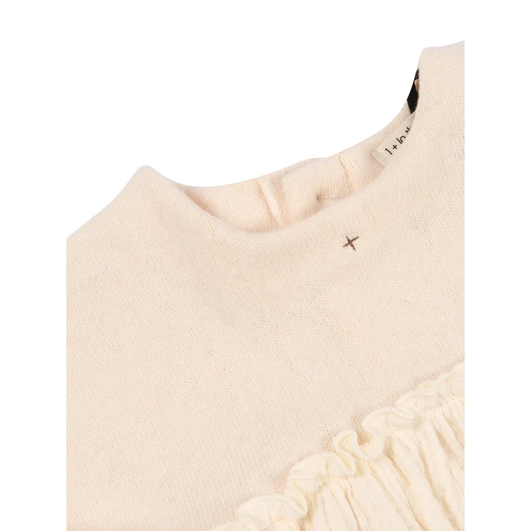 One More In The Family Dress W-Body Beige