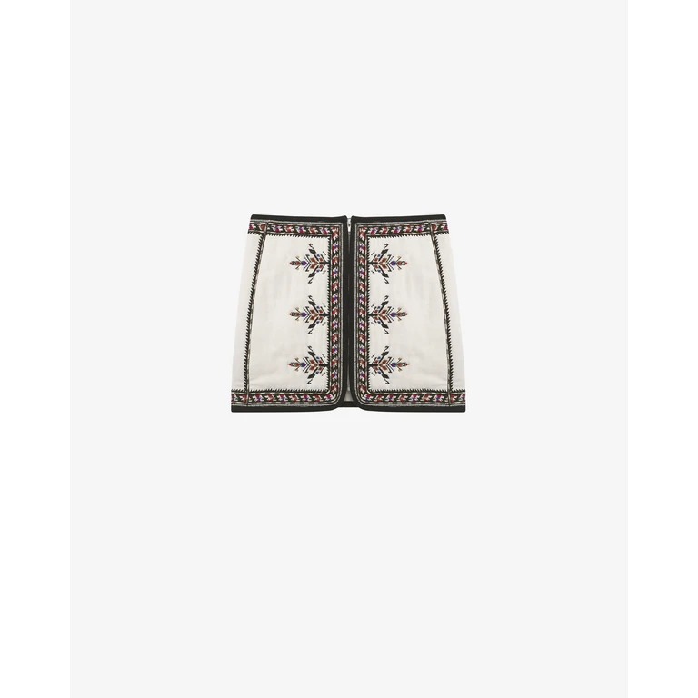 Jupe Zeria - Femme - Écru - Taille36 - Marant Étoile