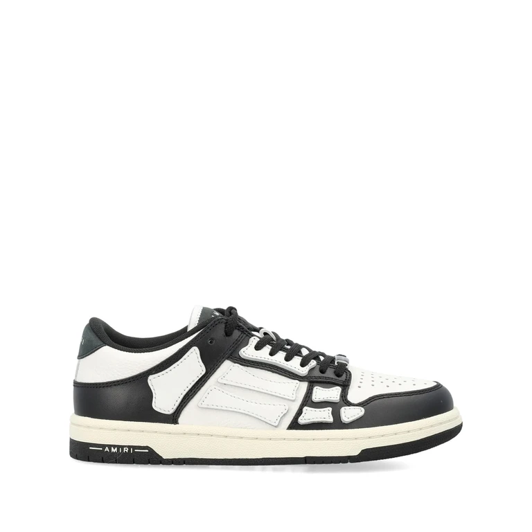 Amiri Skel Colour-block Leather Sneakers