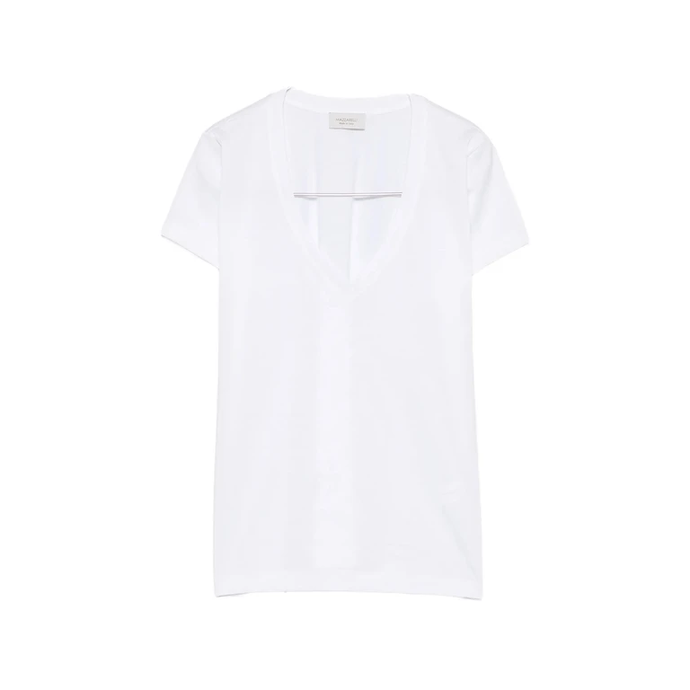 Mazzarelli Calliope V-neck T-shirt