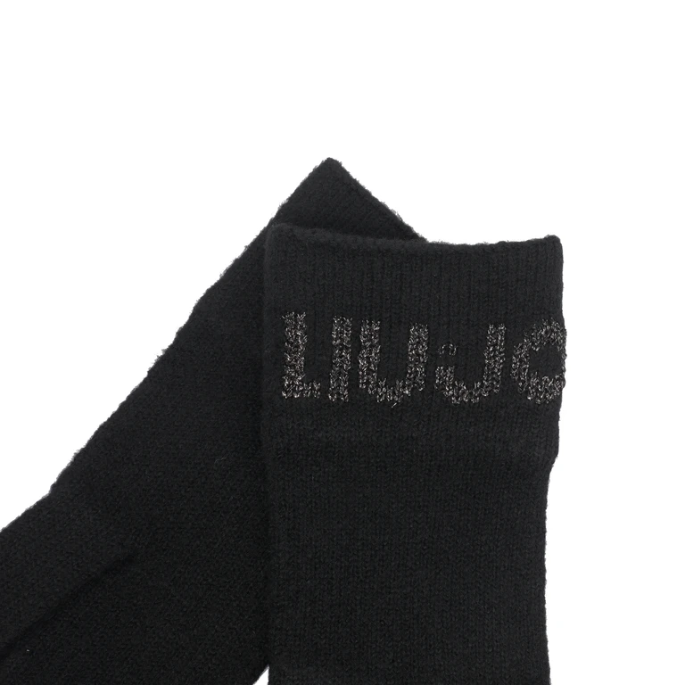 Liu Jo Gloves Black Acrilica Polyester Elastan - Women