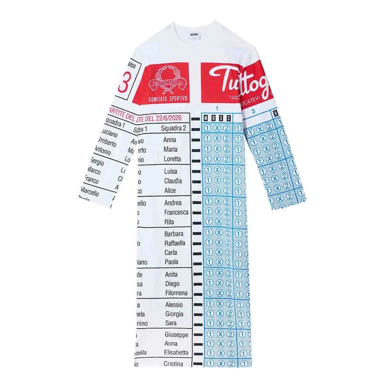Moschino Robe Au Genou - Multicolore