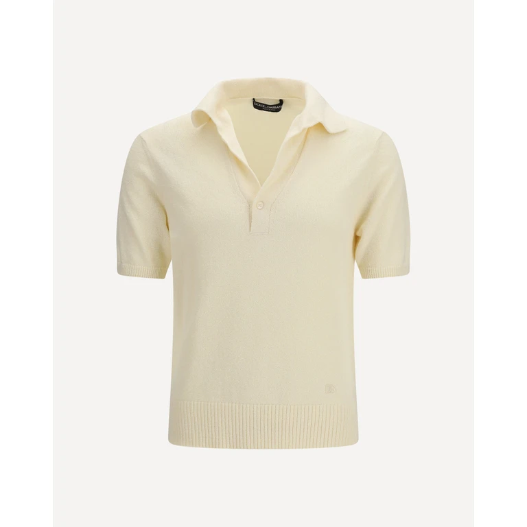 Dolce & Gabbana Cotton-blend Polo Shirt