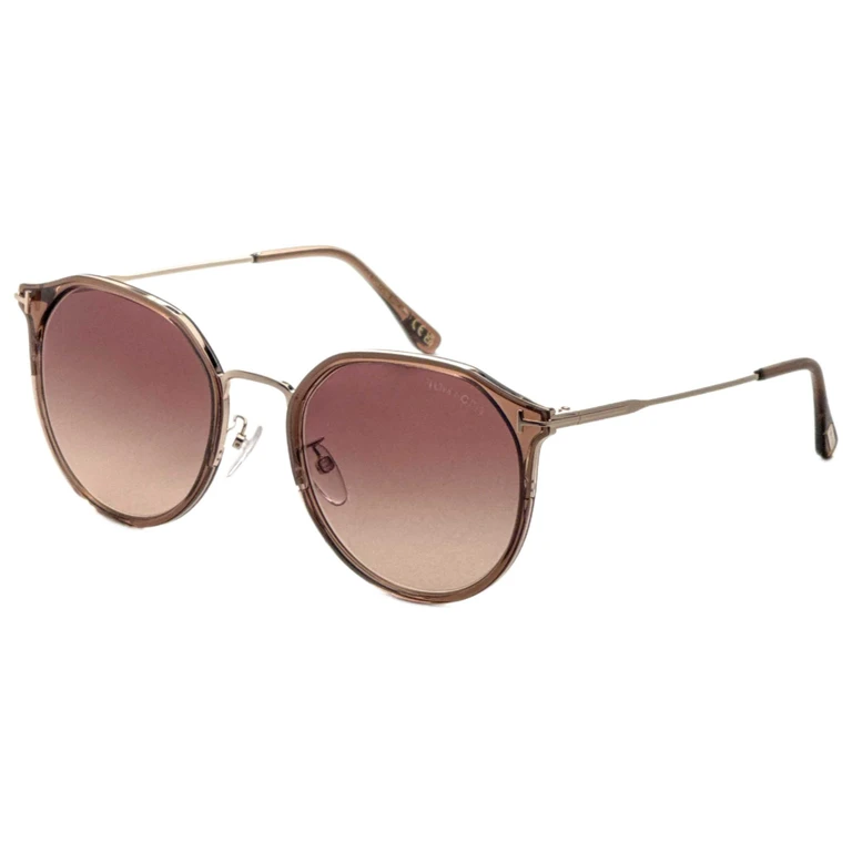 Tom Ford Brown Gradient Round Ladies Sunglasses FT0897-K 45F 55