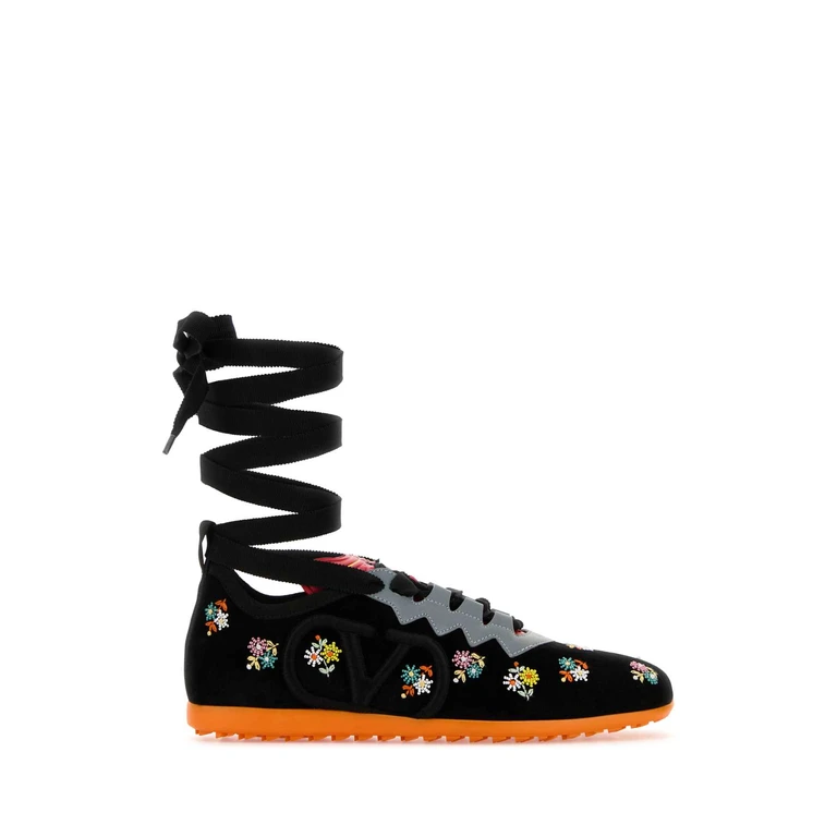 Black Velvet Chromathon Sneakers Neromulticolorgrigiopumpkin - Women