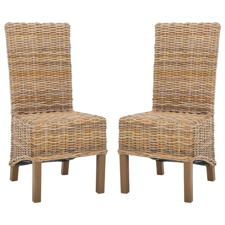 Pembrooke Rattan Side Chairs - Set of 2