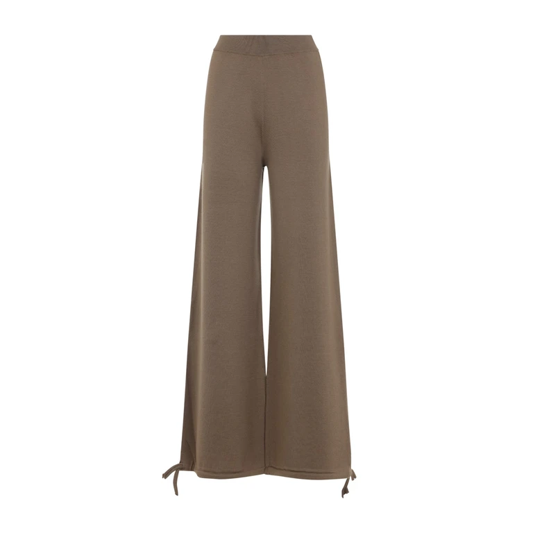 Max Mara Nigeria Pants Nude & Neutrals Wool - Women