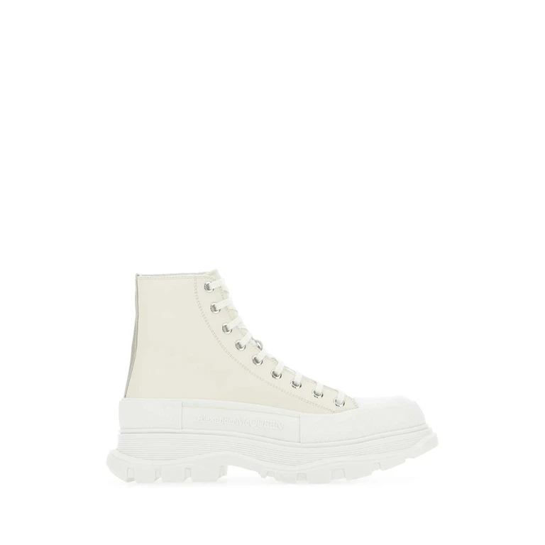 Alexander McQueen Sand Leather Tread Slick Sneakers 7701 - Men
