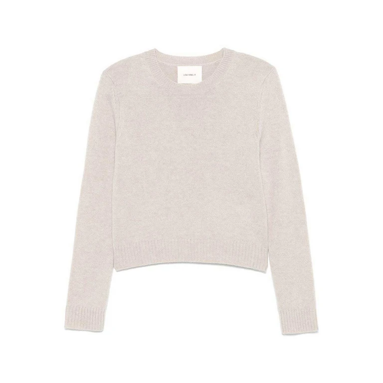Lisa Yang Pull Col Rond - Beige