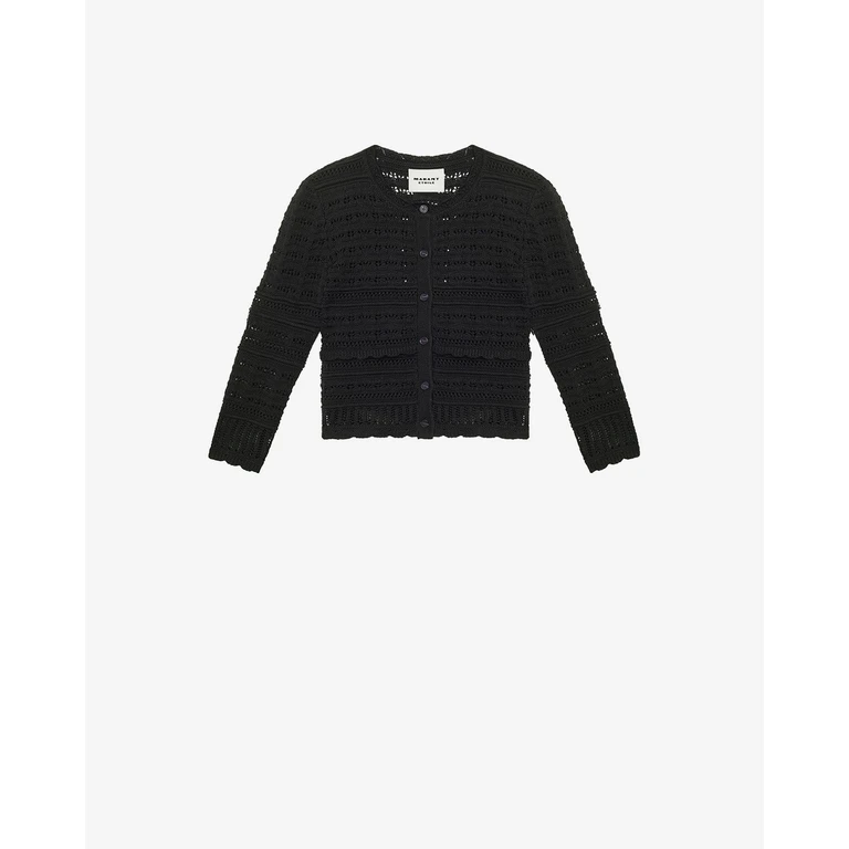 Cardigan Ajaline - Femme - Noir - Taille34 - Marant Étoile