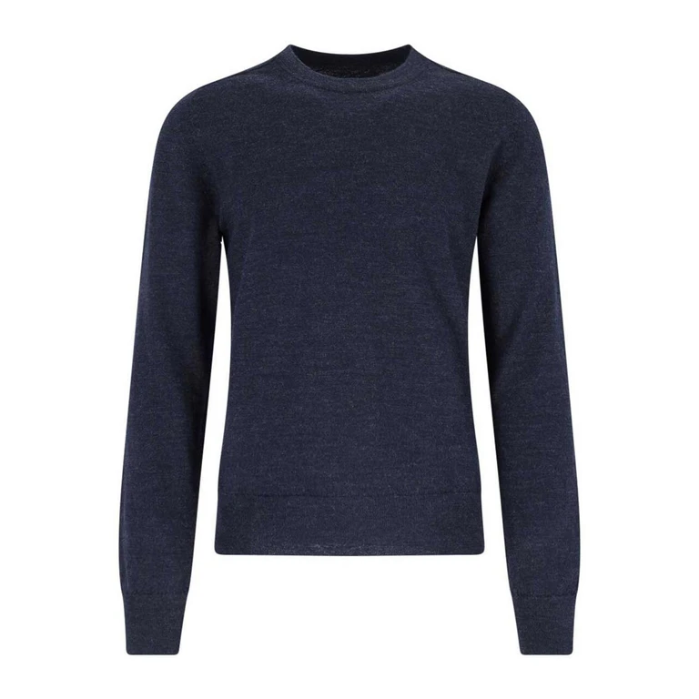 Maison Margiela Pull Col Bateau - Bleu