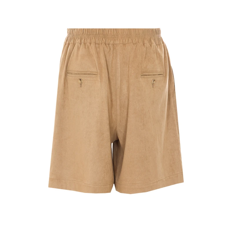 Urbancode Shorts Beige Polyester - Women