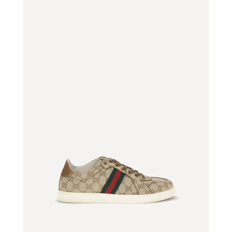 GUCCI Stretch GG fabric Sneakers Male 6.5