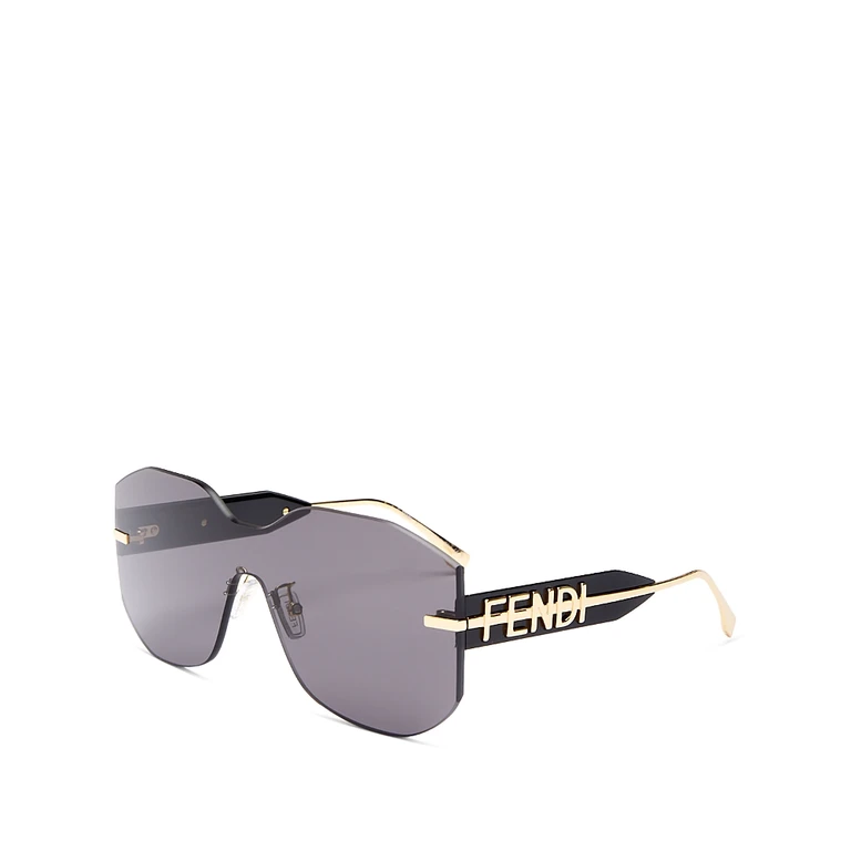 Fendi Fendigraphy Shield Sunglasses, 144mm