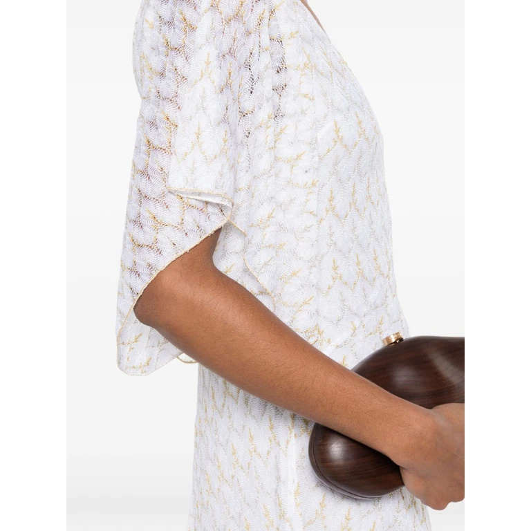 Missoni Dresses White Viscose Metal - Women