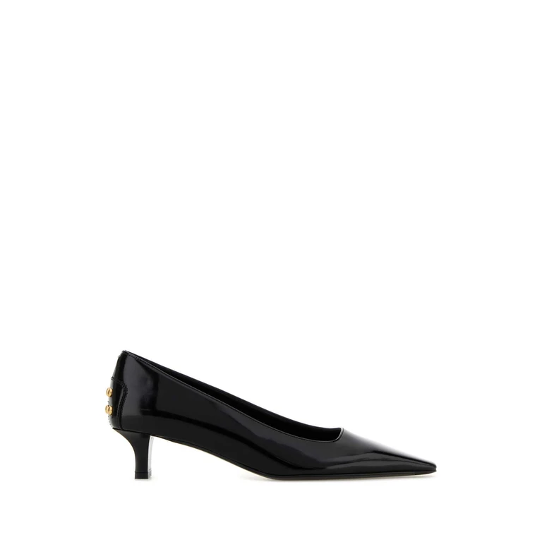 Burberry Black Leather Pumps